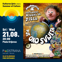 Kulturno ljeto - Mjuzikl za djecu " Put oko svijeta"