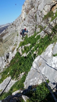 PERUNOVA VIA FERRATA- Podstrana kao mjesto atrakcijskih izazova