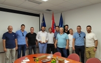 Načelnik Općine Podstrana gosp. Mijo Dropuljić danas je u općinskoj vijećnici primio pobjednike 26. Torcida kupa, MNK Podstrana.