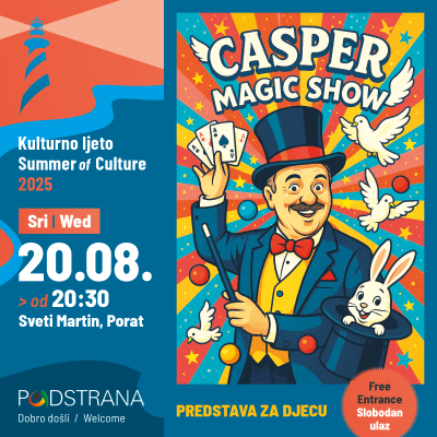 KLTURNO LJETO - Večeras predstava za djecu