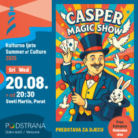 KLTURNO LJETO - Večeras predstava za djecu