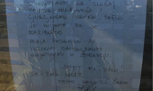 Split: Nova Čabina akcija ispred Pravnog fakulteta