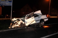 U prometnoj nesreći kod Požege od siline udara automobili završili u jarku