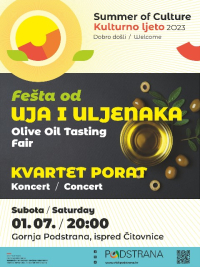 01. 07. FEŠTA OD UJA I ULJENAKA, Gornja Podstrana, ispred Čitovnice