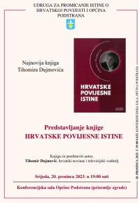 Predstavljanje nove knjige Tihomira Dujmovića
