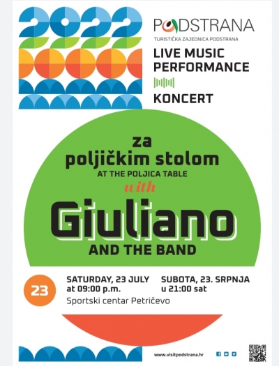 Koncert Giuliana u sklopu Kulturnog ljeta