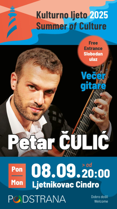 KULTURNO LJETO - Večeras "Večer gitare"