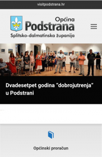Nova web stranica Općine Podstrana