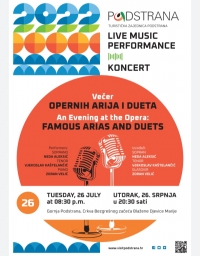 Kulturno ljeto - Večer opernih arija i dueta