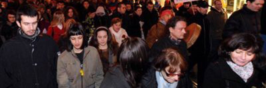 Prosvjed koji su veliki mediji prešutjeli