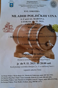 16.-sta smotra mladih Poljičkih vina