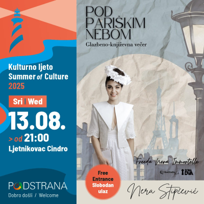 KULTURNO LJETO - Glazbeno-književna večer